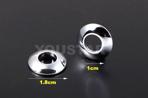 Car Truck Parts Usa Stock X4 Chrome Door Lock Knob Grommet Cover