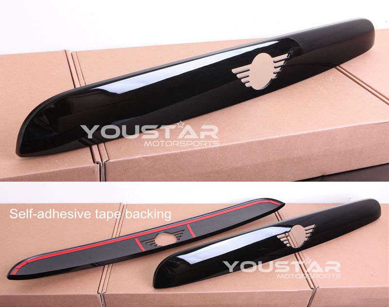 US STOCK Gloss Black Trunk Lid Handle Trim for MINI Cooper F55 F56