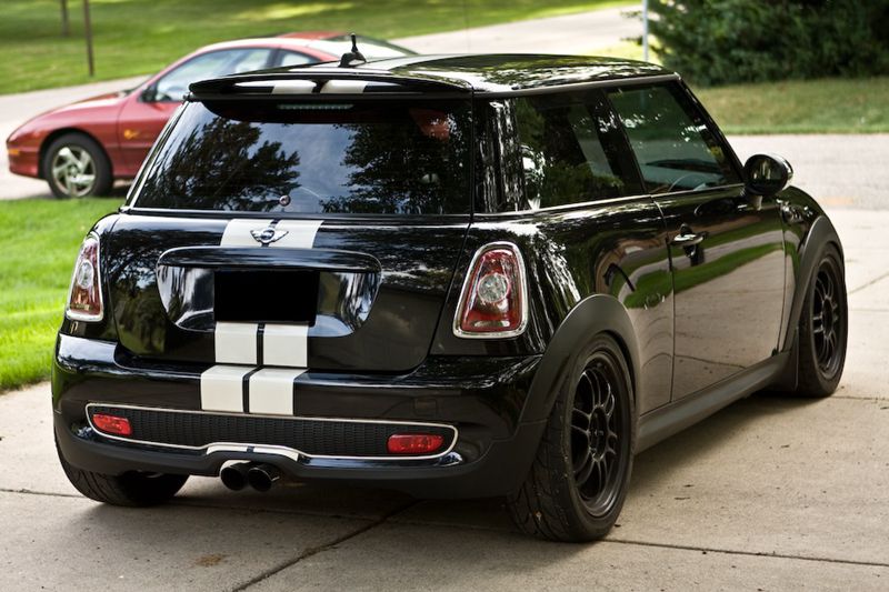 EXPRESS GLOSS PIANO BLACK OUT 13 PIECE COMPLETE KIT for MINI R56