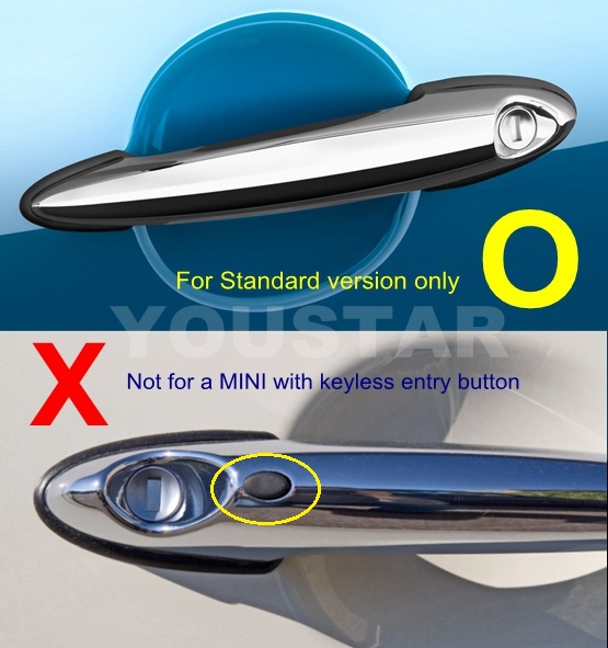4PCS Union Jack Exterior Door Handle Cover Trim Car Accessories For 4PCS Union Jack Exterior Door Handle Cover Trim Car Accessories For