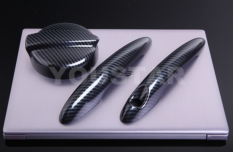 DELUXE x1 CARBON Effect Gas Cap Fuel Tank Cover for MINI 01-06 R53 Cooper S